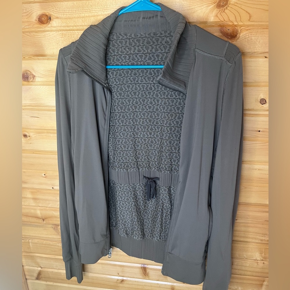 lululemon athletica Olive Green Women's Hoodie